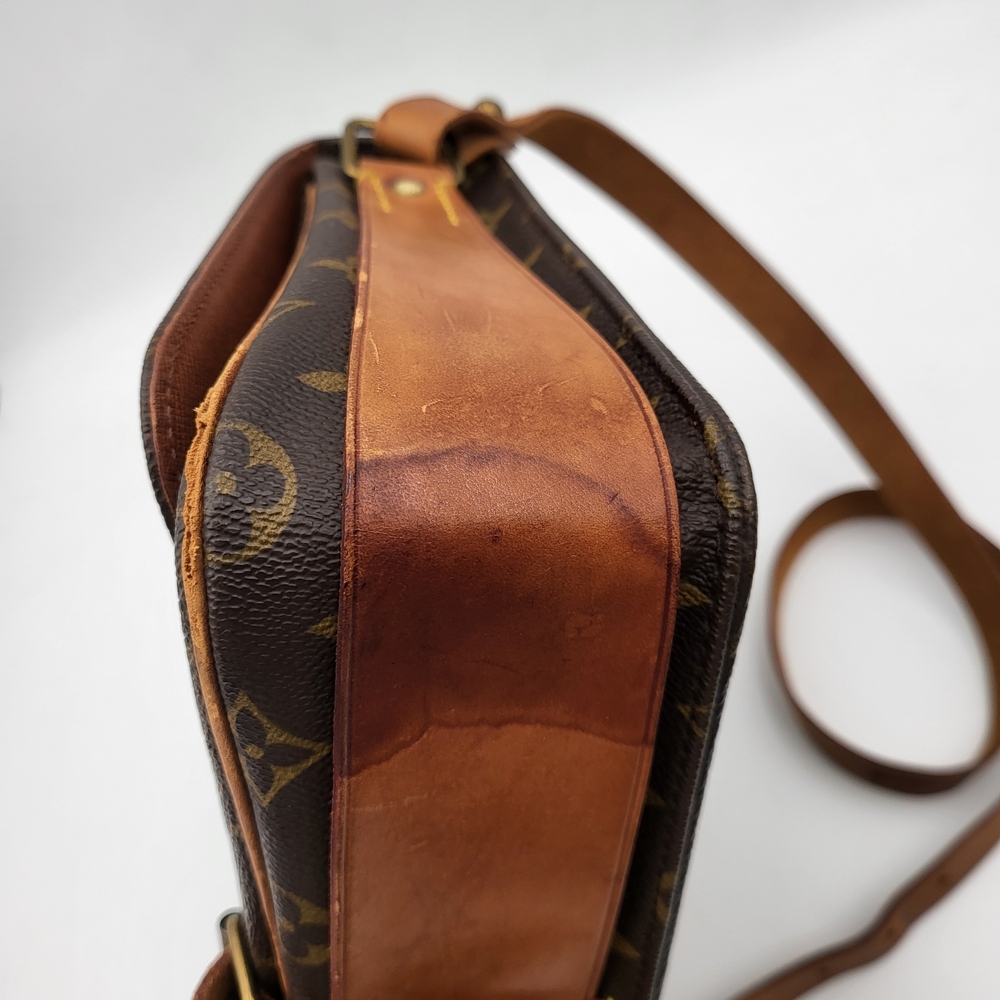 Louis VuittonMonogram Cartouchiere GM Cross Body Bag..Authentic w/COA. - Picture 7 of 16